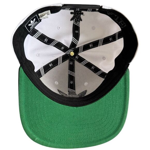 Adidas Original Flat-Brim Basebell Cap With Embroidery Initials - Picture 10 of 13